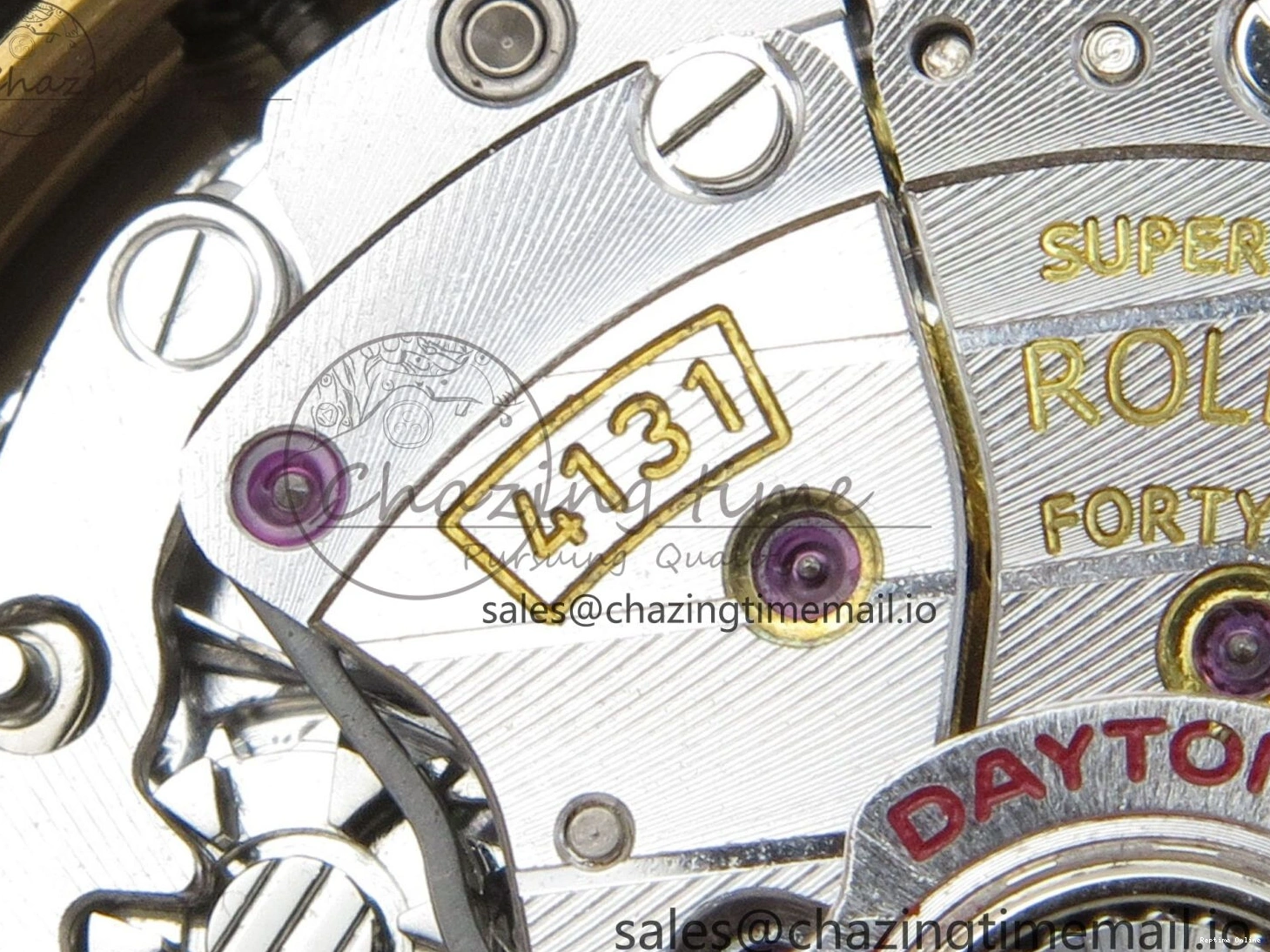 1228 Casual Daytona 126508 YG QF 1:1 Best Edition YG Dial Crystal Markers On YG Bracelet SH4131 V6 (Gain Weight) 305